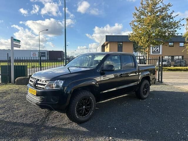 Zwart Gebruikt 2012 VW Amarok Pickup | € 10.950 (Goede deal) - Afbeelding 1/4
