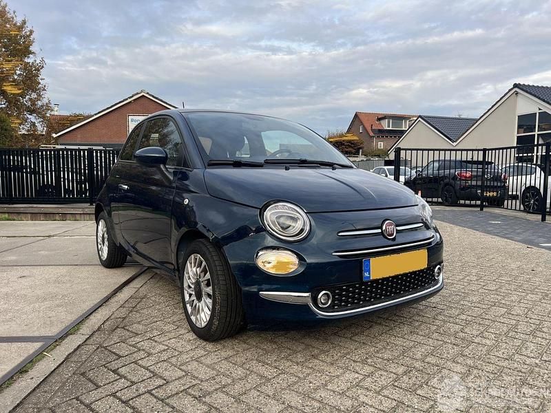 Blauw Gebruikt 2024 Fiat 500 Dolcevita Hatchback | € 9.950 - Afbeelding 1/4