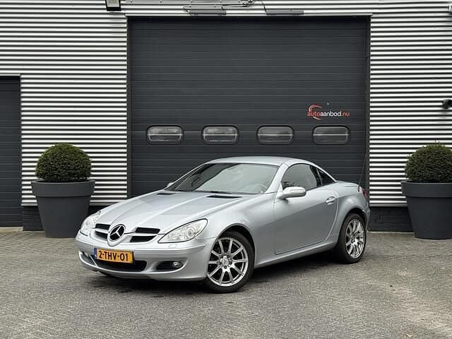 Grijs Gebruikt 2006 Mercedes SLK200 Cabriolet | € 6.400 (Super prijs) - Afbeelding 1/4