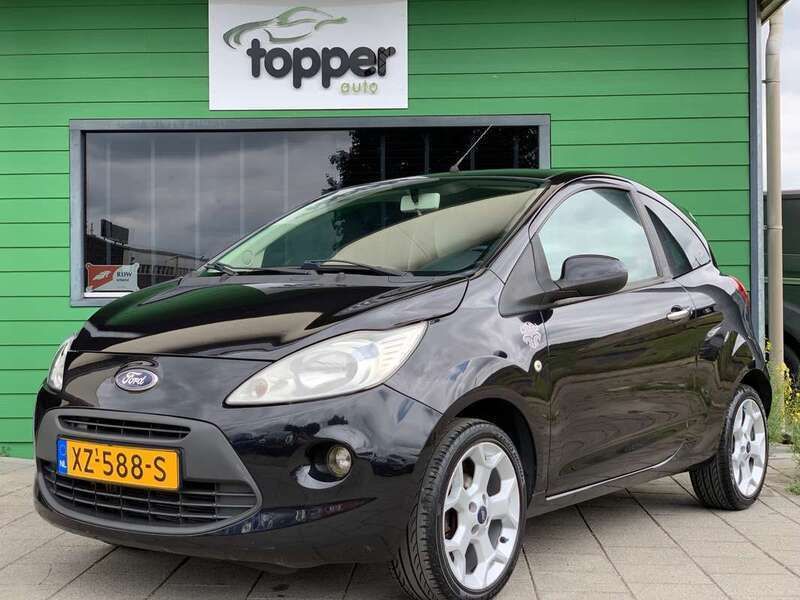 Zwart, metallic lak Gebruikt 2010 Ford Ka Cool & Sound Edition Hatchback | € 2.995 (Eerlijke prijs) - Afbeelding 1/4