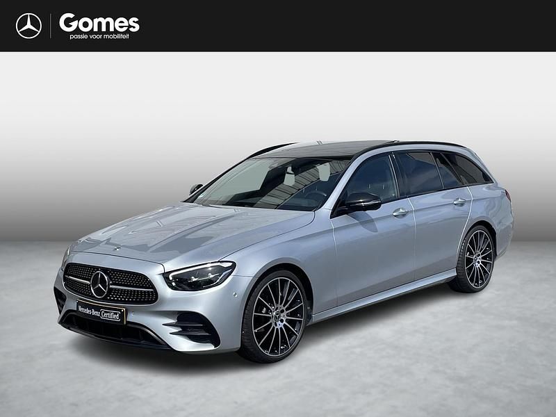 Zilver Occasion 2023 Mercedes E200 AMG Stationwagen | € 49.950 (Eerlijke prijs) - Afbeelding 1/4