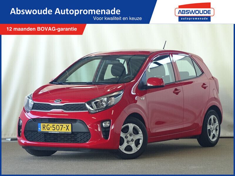 Rood Gebruikt 2018 Kia Picanto Hatchback | € 9.950 (Eerlijke prijs) - Afbeelding 1/4