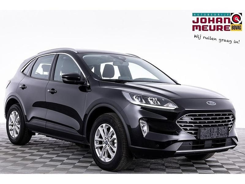 Zwart Occasion 2022 Ford Kuga Titanium SUV | € 24.900 (Super prijs) - Afbeelding 1/4