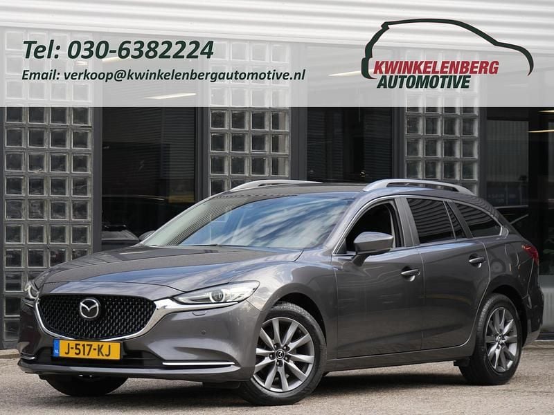 Grijs Gebruikt 2020 Mazda 6 Comfort Stationwagen | € 25.850 (Eerlijke prijs) - Afbeelding 1/4
