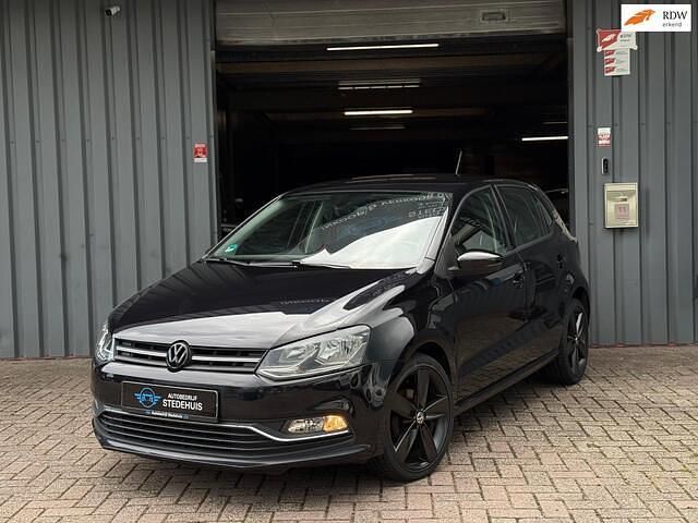 Zwart Gebruikt 2014 VW Polo Highline Hatchback | € 8.995 (Eerlijke prijs) - Afbeelding 1/4