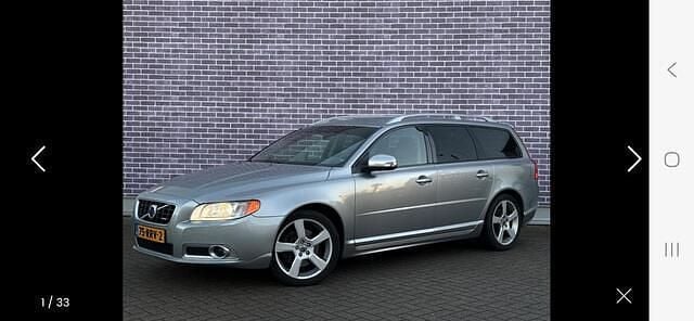 Grijs Occasion 2011 Volvo V70 Stationwagen | € 6.250 (Super prijs) - Afbeelding 1/4