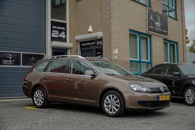 Bruin Gebruikt 2012 VW Golf VII Comfortline Stationwagen | € 4.295 (Goede deal) - Afbeelding 1/4