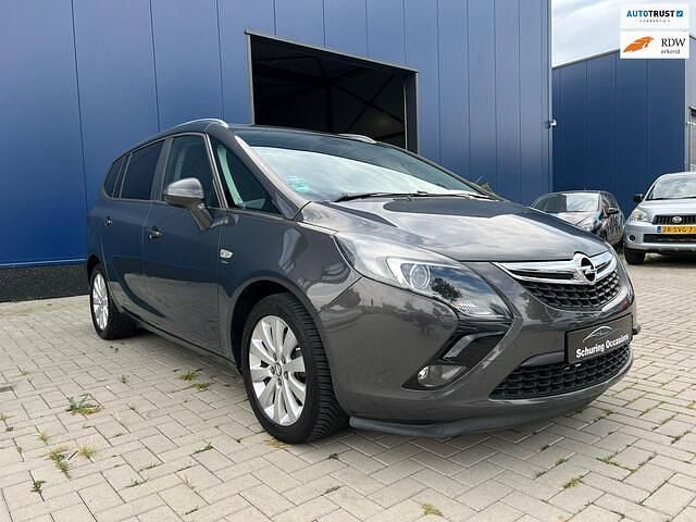Grijs Gebruikt 2016 Opel Zafira Tourer Edition MPV | € 11.199 (Goede deal) - Afbeelding 1/4