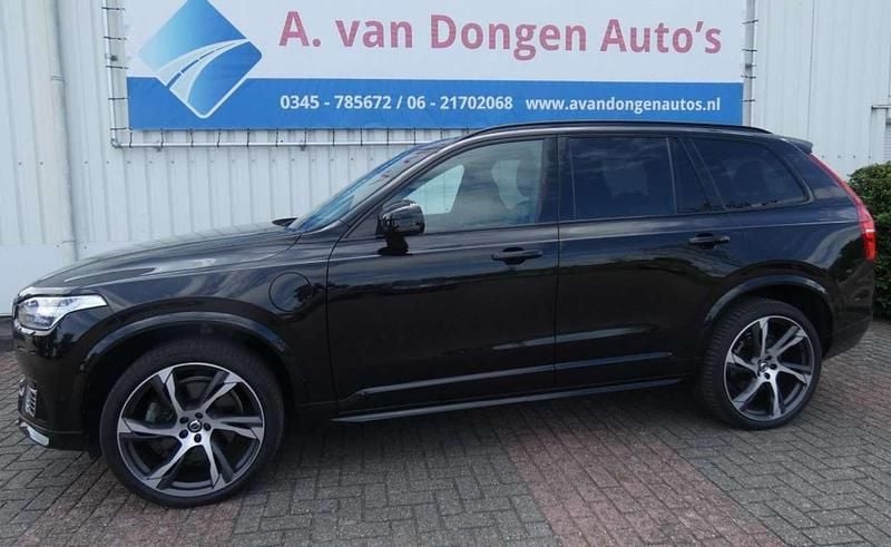Zwart Gebruikt 2021 Volvo XC90 R-Design SUV | € 49.495 (Super prijs) - Afbeelding 1/4
