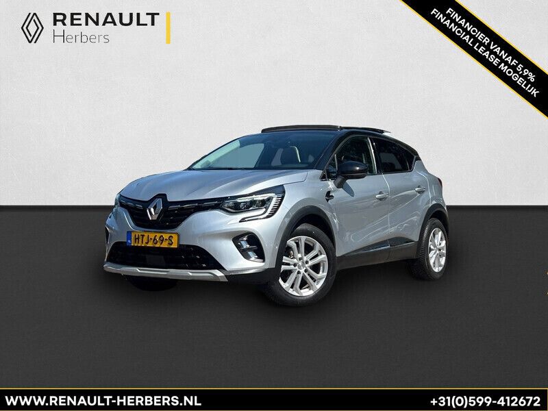Grijs, metallic lak Gebruikt 2020 Renault Captur Intens SUV | € 19.950 (Eerlijke prijs) - Afbeelding 1/4