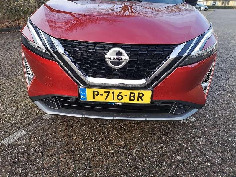 Rood Gebruikt 2022 Nissan Qashqai Tekna+ SUV | € 25.500 (Super prijs) - Afbeelding 1/4