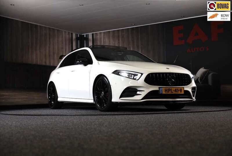 Wit Gebruikt 2018 Mercedes A200 AMG Hatchback | € 29.850 (Duur) - Afbeelding 1/3