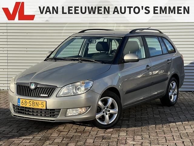 Beige Occasion 2011 Skoda Fabia GreenLine Stationwagen | € 1.748 (Goede deal) - Afbeelding 1/4