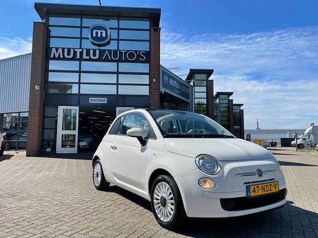 Occasion Fiat 500 Pop 69 PK (50 kW) 2010 Wit Cabriolet