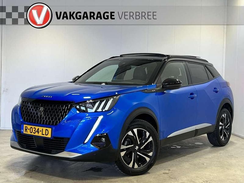 Blauw Occasion 2022 Peugeot 2008 GTi SUV | € 20.440 (Eerlijke prijs) - Afbeelding 1/4