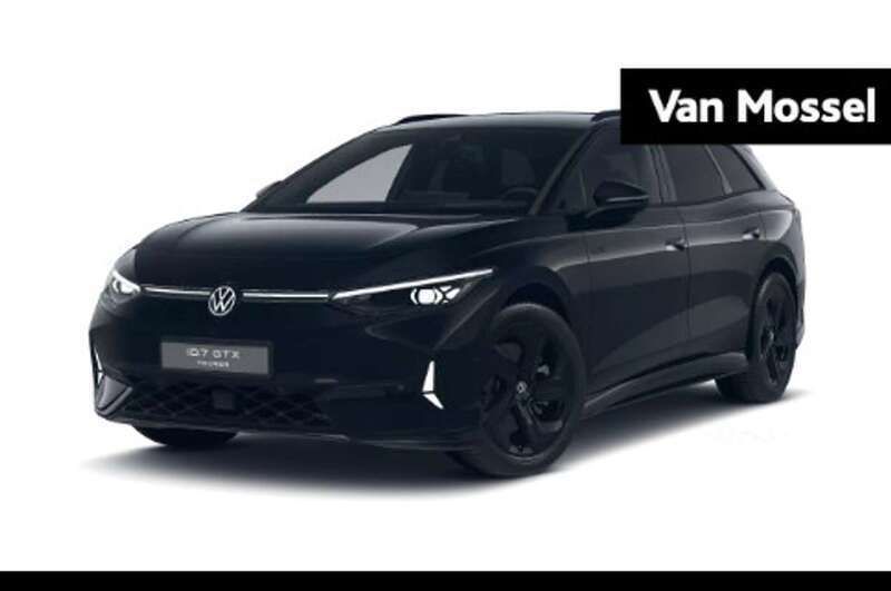 Zwart Nieuw 2025 VW ID.7 GTX Sedan | € 71.900 - Afbeelding 1/4