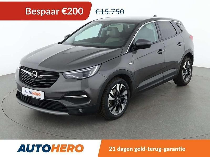 Grijs Gebruikt 2018 Opel Grandland X Innovation SUV | € 15.749 (Goede deal) - Afbeelding 1/3
