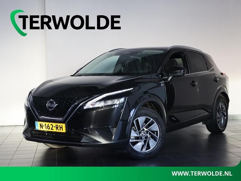 Zwart Occasion 2021 Nissan Qashqai Acenta SUV | € 23.840 (Eerlijke prijs) - Afbeelding 1/4