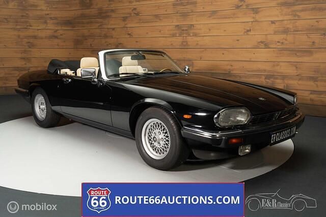 Zwart Gebruikt 1989 Jaguar XJS S Cabriolet | € 14.500 - Afbeelding 1/4