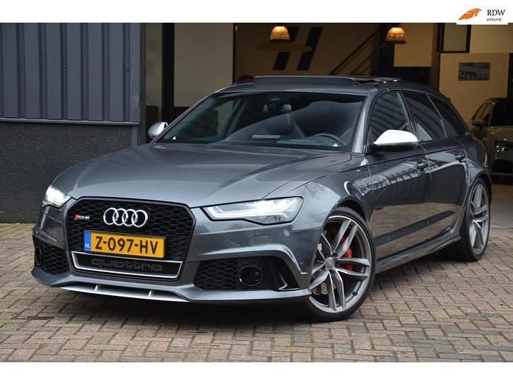 Grijs (metallic) Gebruikt 2015 Audi RS6 Proline Stationwagen | € 53.995 (Iets duurder) - Afbeelding 1/4