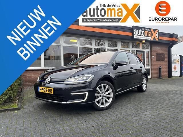 Zwart Gebruikt 2018 VW e-Golf Hatchback | € 13.950 (Eerlijke prijs) - Afbeelding 1/4