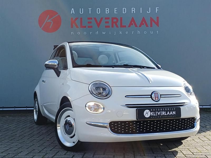 Wit Gebruikt 2017 Fiat 500C Cabriolet | € 10.950 (Eerlijke prijs) - Afbeelding 1/4