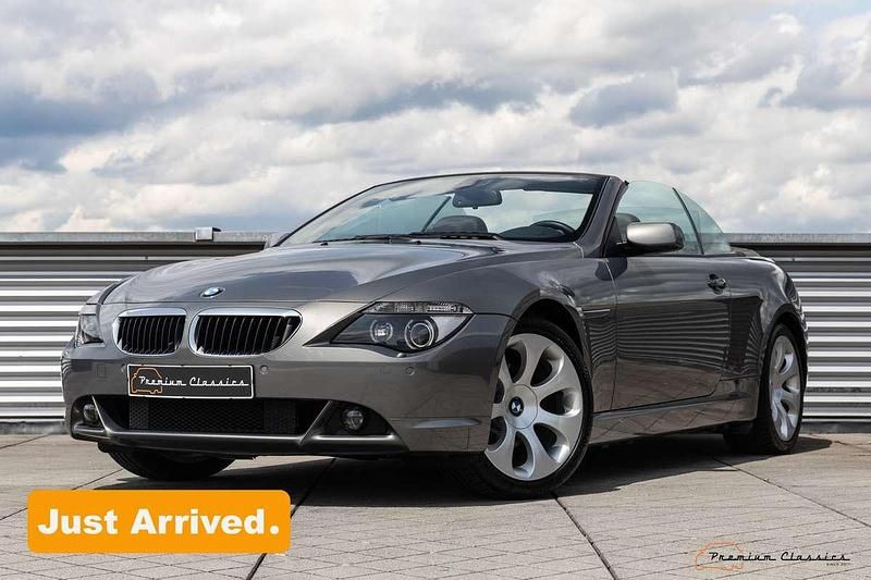 Grijs Gebruikt 2006 BMW 630 Cabriolet Executive Cabriolet | € 24.950 - Afbeelding 1/4