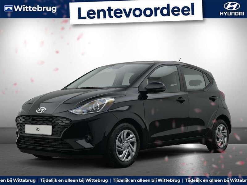 Zwart Nieuw 2025 Hyundai i10 Premium Hatchback | € 24.425 (Eerlijke prijs) - Afbeelding 1/3