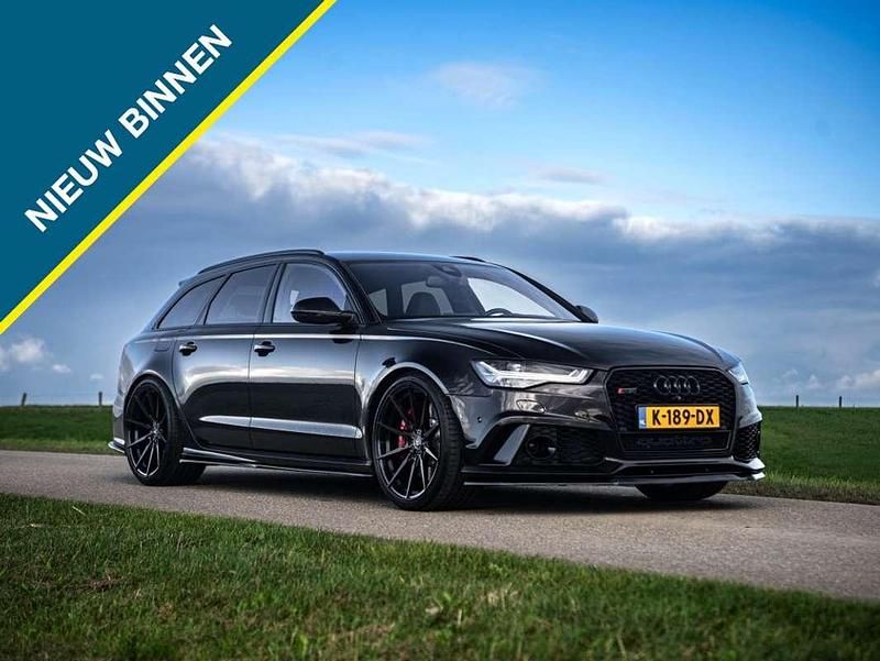 Zwart Gebruikt 2015 Audi RS6 Exclusive Stationwagen | € 47.995 (Iets duurder) - Afbeelding 1/4