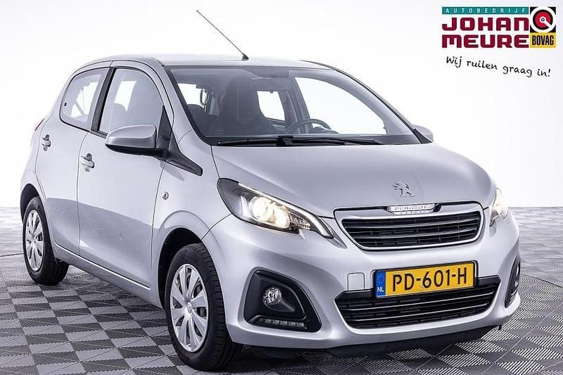 Grijs Gebruikt 2017 Peugeot 108 Hatchback | € 8.490 (Eerlijke prijs) - Afbeelding 1/4