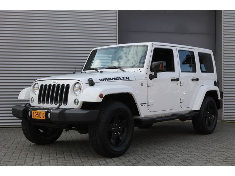 Wit Gebruikt 2014 Jeep Wrangler Sahara SUV | € 36.999 (Eerlijke prijs) - Afbeelding 1/4