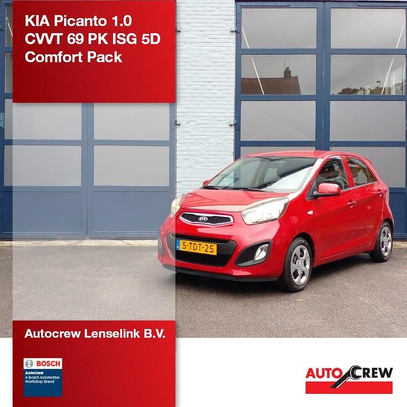 Rood Gebruikt 2014 Kia Picanto Comfort Hatchback | € 4.350 (Eerlijke prijs) - Afbeelding 1/3