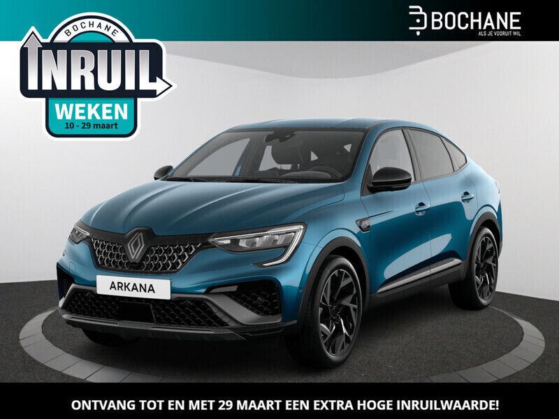 Bleu zanzibar (blauw metallic) Nieuw 2024 Renault Arkana Esprit Alpine SUV | € 39.840 (Duur) - Afbeelding 1/4
