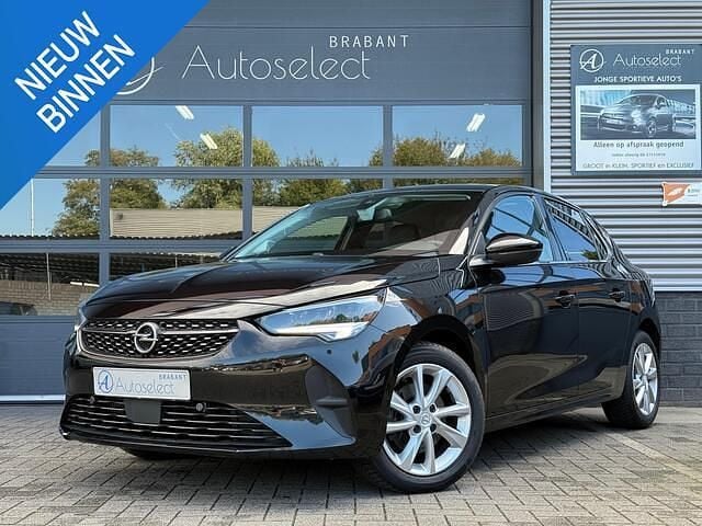 Zwart Gebruikt 2021 Opel Corsa Elegance Hatchback | € 11.490 (Goede deal) - Afbeelding 1/4