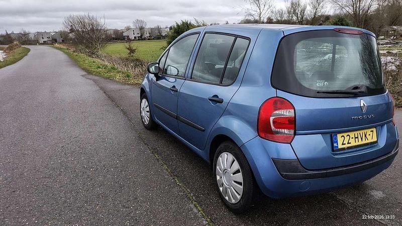 Occasion Renault Modus Expression 111 PK (81 kW) 2009 Blauw MPV