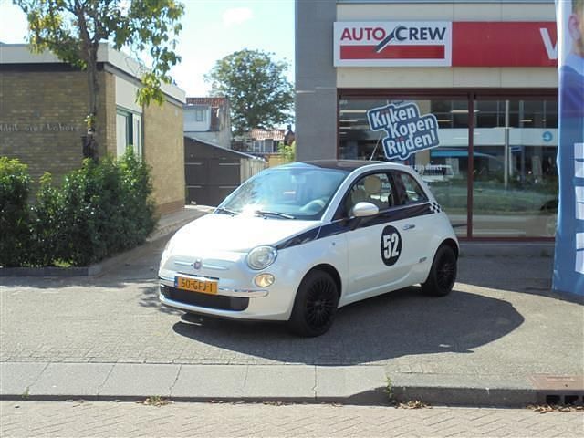Beige Gebruikt 2008 Fiat 500 Lounge | € 5.799 (Eerlijke prijs) - Afbeelding 1/4