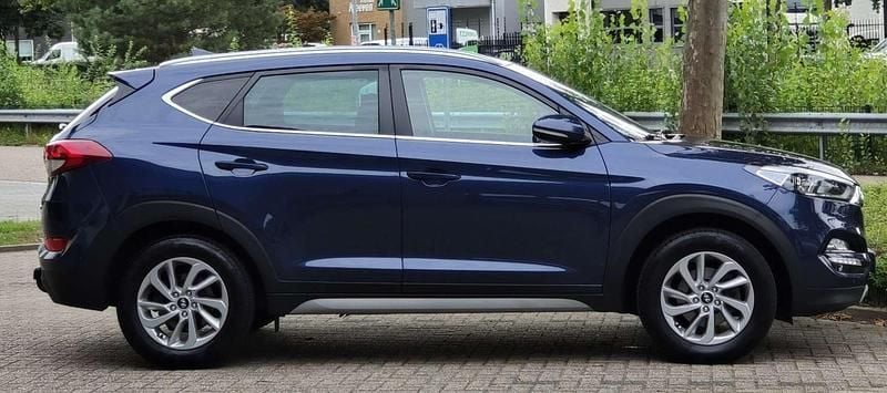 Blauw Gebruikt 2018 Hyundai Tucson Comfort SUV | € 12.995 (Super prijs) - Afbeelding 1/4