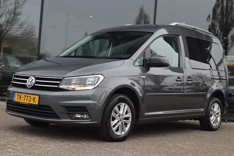 Grijs Gebruikt 2018 VW Caddy Comfortline MPV | € 16.900 (Eerlijke prijs) - Afbeelding 1/4