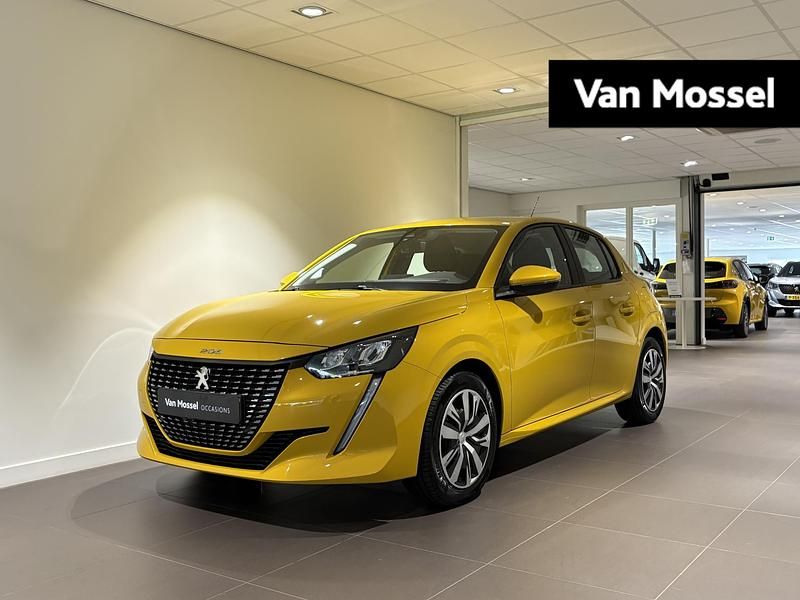 Geel Gebruikt 2020 Peugeot 208 Active Hatchback | € 12.740 (Eerlijke prijs) - Afbeelding 1/3