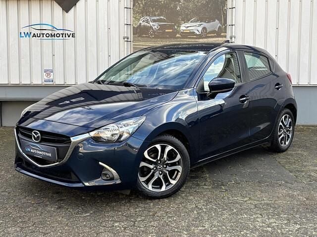 Blauw Gebruikt 2018 Mazda 2 Dynamic Hatchback | € 12.495 (Goede deal) - Afbeelding 1/4