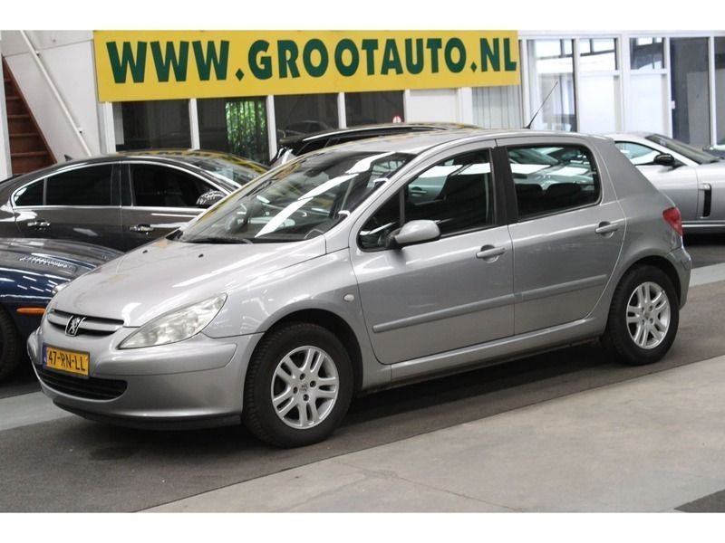 Grijs Gebruikt 2005 Peugeot 307 Premium Hatchback | € 1.444 (Goede deal) - Afbeelding 1/4