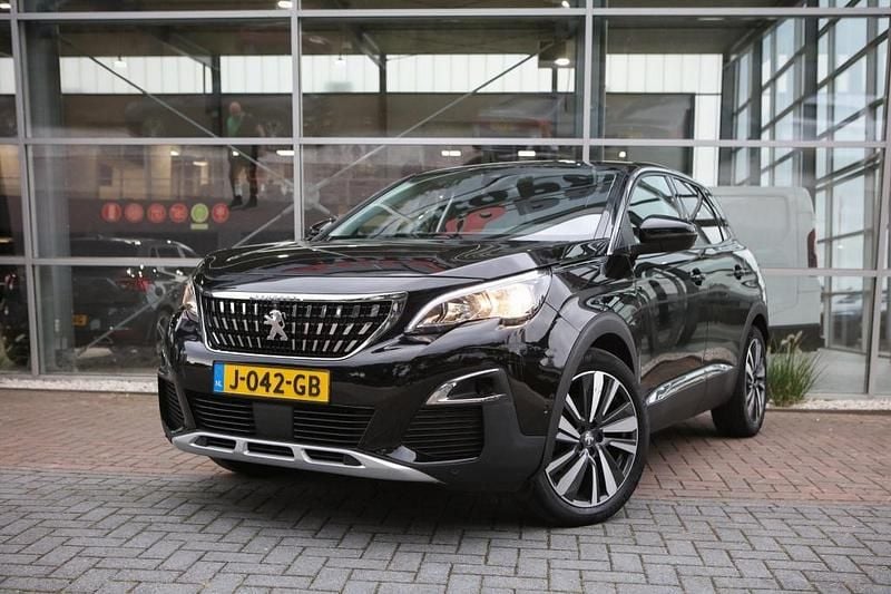 Zwart Gebruikt 2020 Peugeot 3008 SUV | € 15.450 (Super prijs) - Afbeelding 1/4