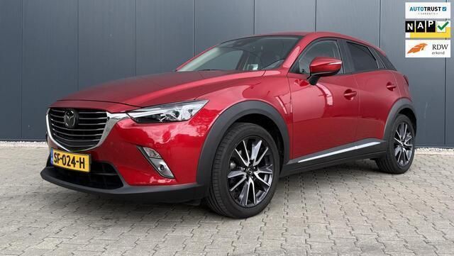 Rood Gebruikt 2018 Mazda CX-3 SUV | € 16.995 (Eerlijke prijs) - Afbeelding 1/4