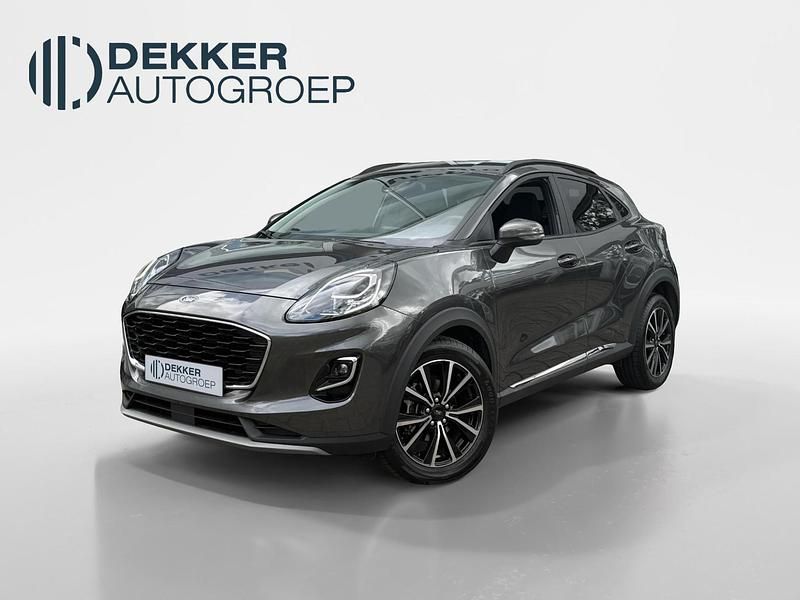 Grijs Gebruikt 2021 Ford Puma Gen-E Titanium SUV | € 23.945 (Eerlijke prijs) - Afbeelding 1/4