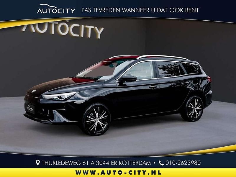 Zwart, metallic lak Gebruikt 2023 MG MG5 EV Luxury Stationwagen | € 20.950 (Goede deal) - Afbeelding 1/4