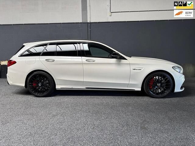 Wit Gebruikt 2019 Mercedes S63 AMG Premium Plus Stationwagen | € 62.500 (Eerlijke prijs) - Afbeelding 1/4