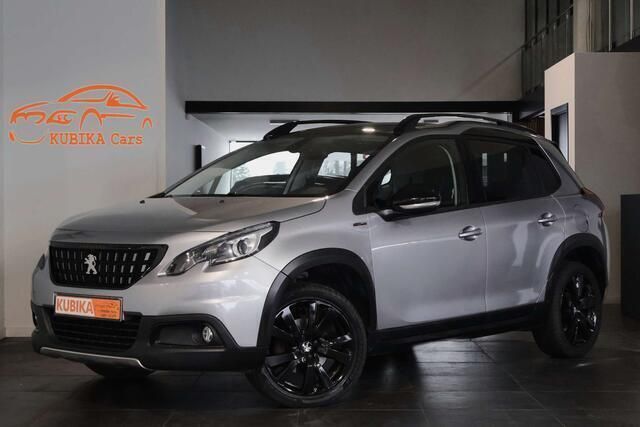 Grijs Gebruikt 2019 Peugeot 2008 GT-line SUV | € 10.799 (Super prijs) - Afbeelding 1/4