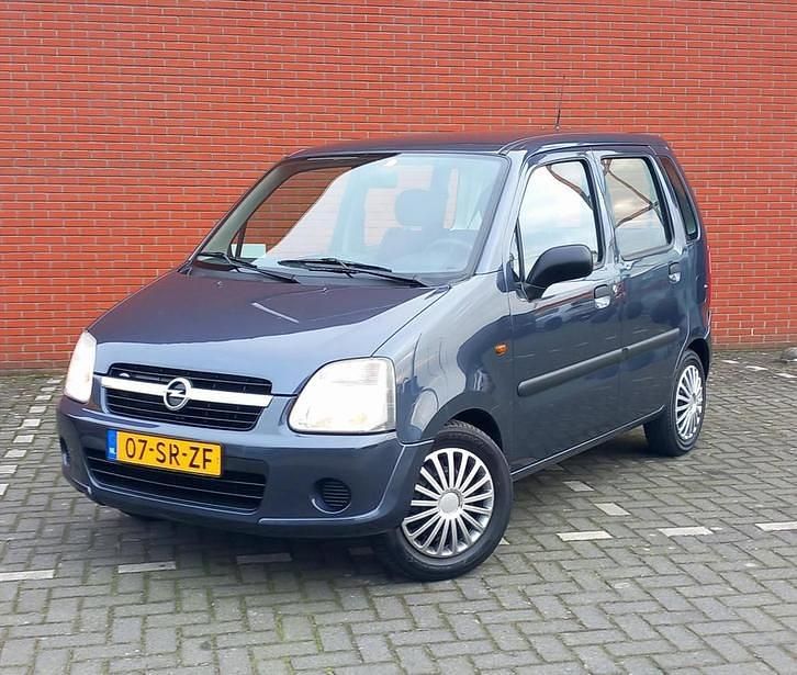 Grijs Gebruikt 2006 Opel Agila Essentia Hatchback | € 1.250 (Eerlijke prijs) - Afbeelding 1/4