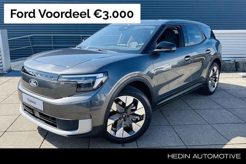 Grijs Nieuw 2025 Ford Explorer Extended Range SUV | € 47.150 (Eerlijke prijs) - Afbeelding 1/3