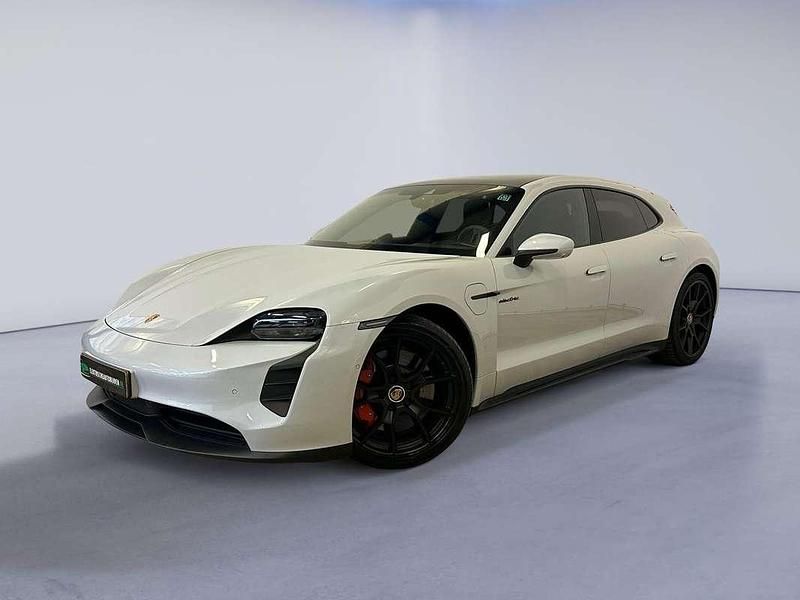 Grijs Occasion 2022 Porsche Taycan Sport Turismo Stationwagen | € 71.900 (Super prijs) - Afbeelding 1/4